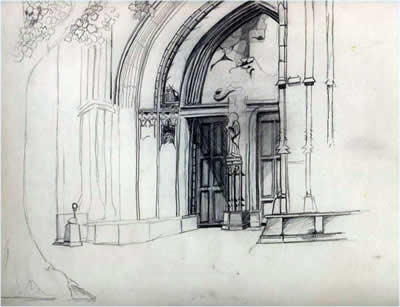 Cathedral Sketch